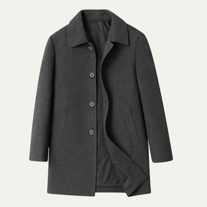 VogeLuxe | Manteau classique mi-cuisse pour homme 1