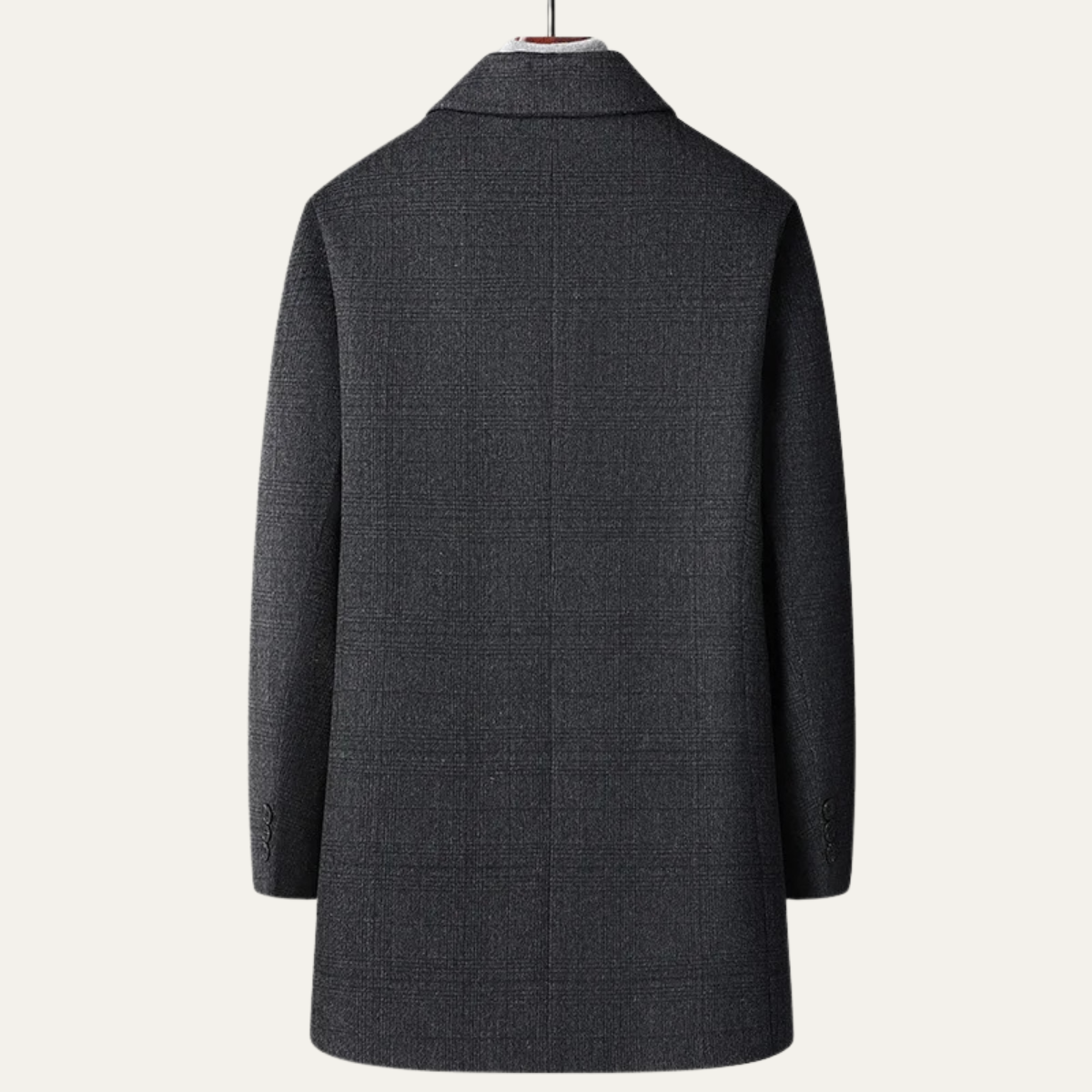 VogeLuxe | Manteau classique mi-cuisse pour homme 4