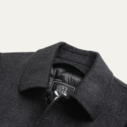 VogeLuxe | Manteau classique mi-cuisse pour homme 5