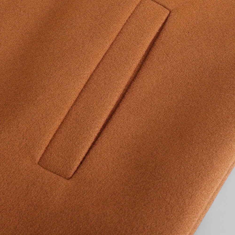 VogeLuxe | Manteau court à col montant pour homme 3