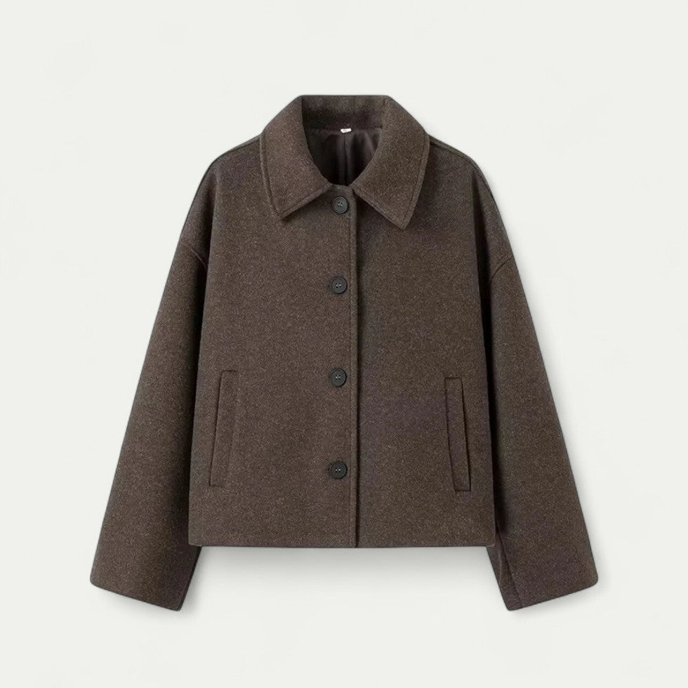 VogeLuxe | Manteau court tailleur pour femme 0