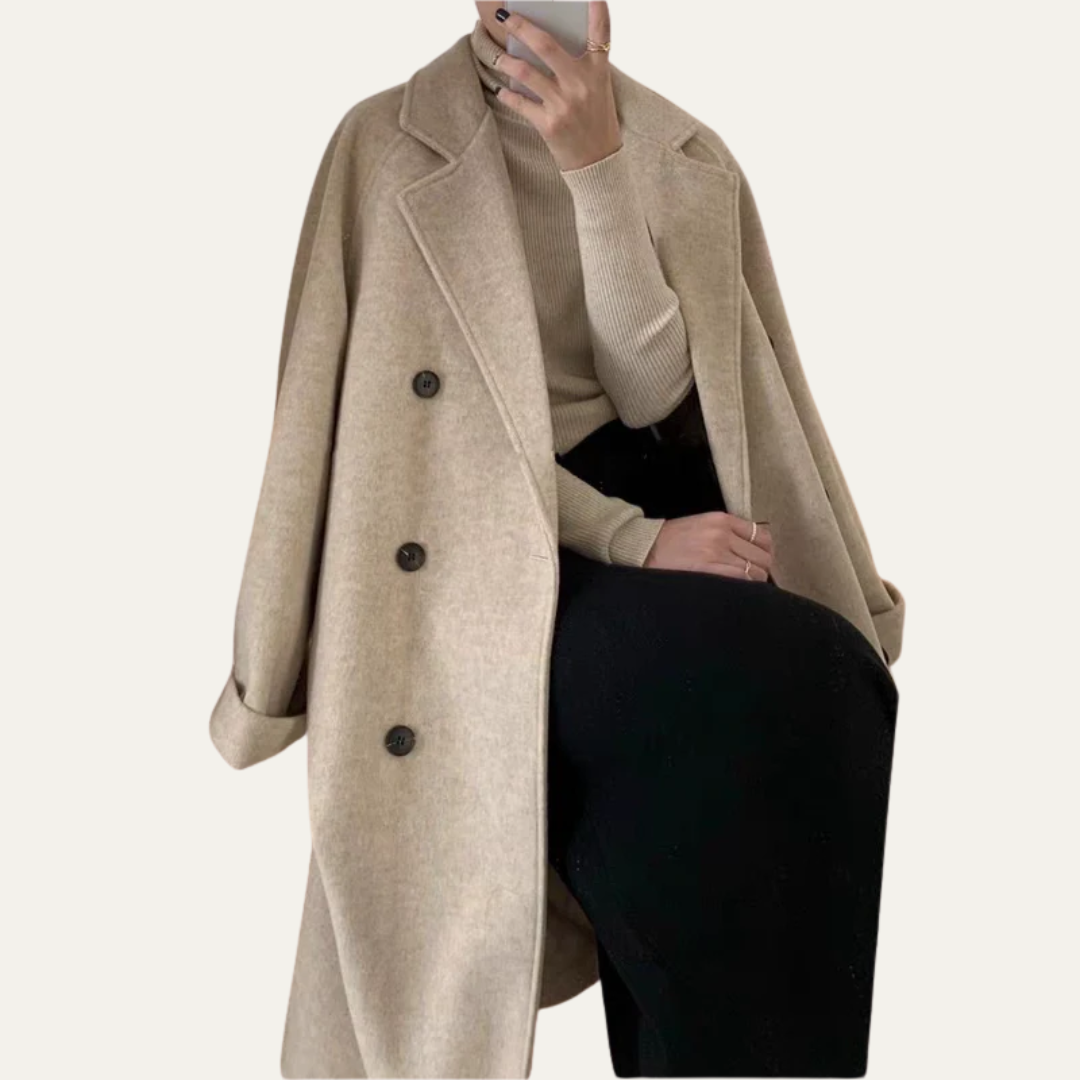 VogeLuxe | Manteau croisé élégant pour femme 3