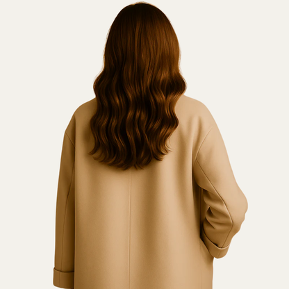 VogeLuxe | Manteau croisé oversize pour femme 1