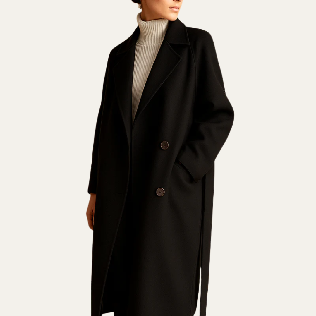 VogeLuxe | Manteau croisé oversize pour femme 3
