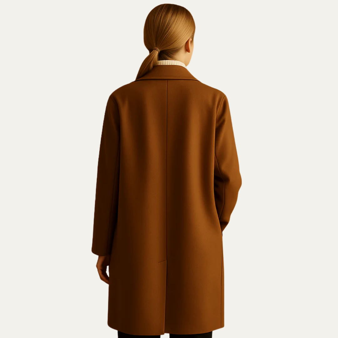 VogeLuxe | Manteau croisé oversize pour femme 4