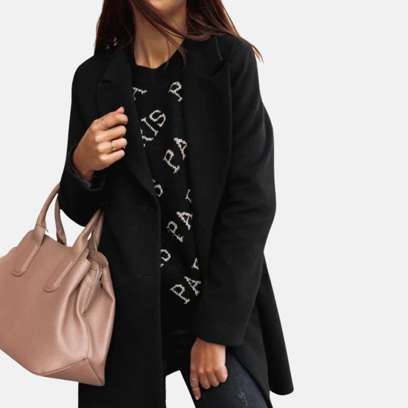 Manteau femme sur mesure tailleur moderne - PanierRoyale