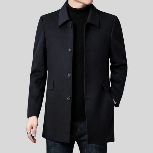 Manteau Homme Sur Mesure 4 Boutons Élégant - PanierRoyale