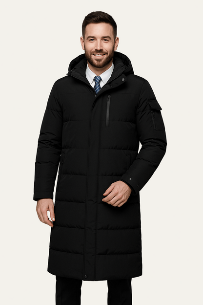 Manteau Homme Hiver Long et Chauffant - PanierRoyale