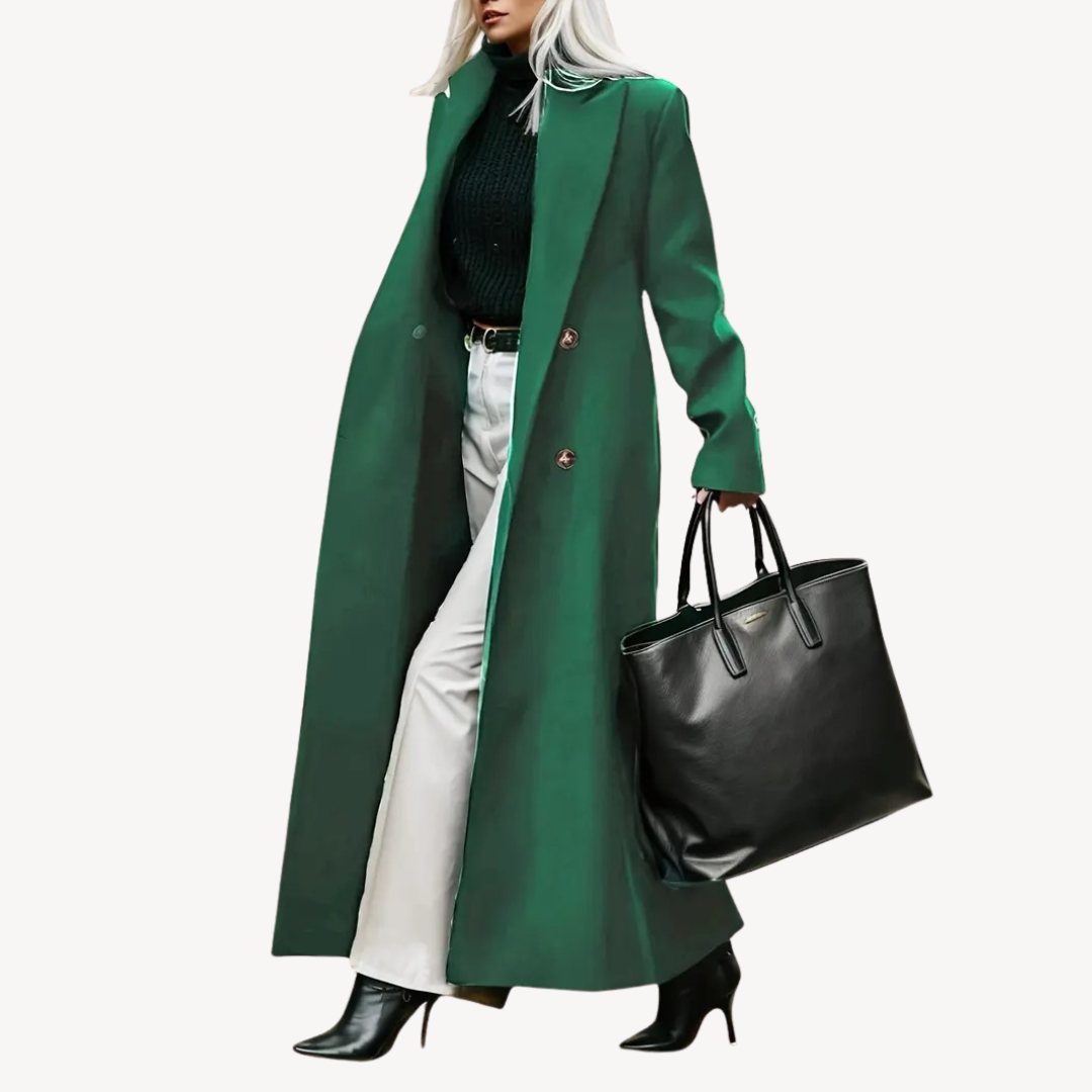 VogeLuxe | Manteau long spectaculaire pour femme 6