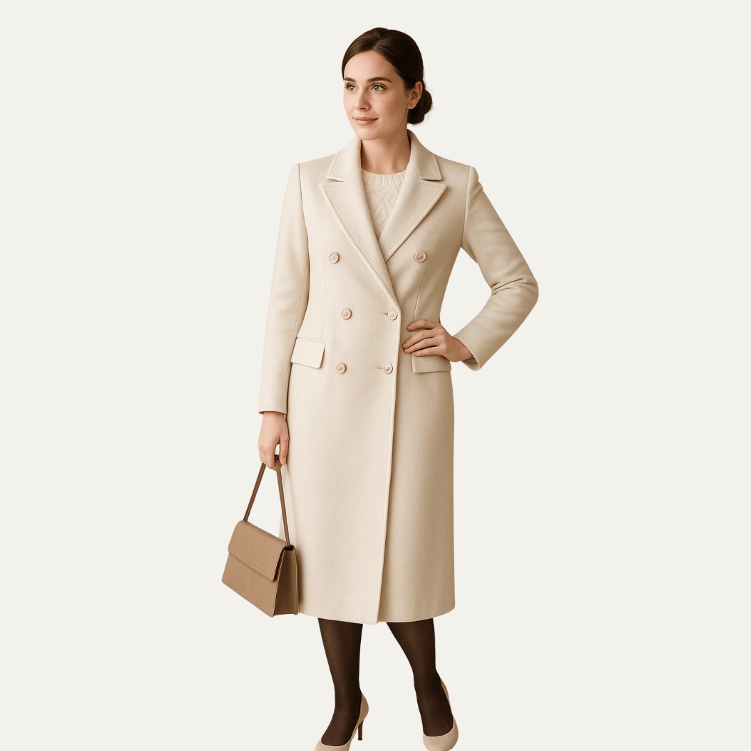 VogeLuxe | Manteau long tailleur pour femme 2