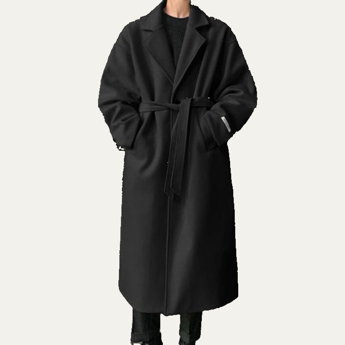 VogeLuxe | Manteau long trench pour homme 0