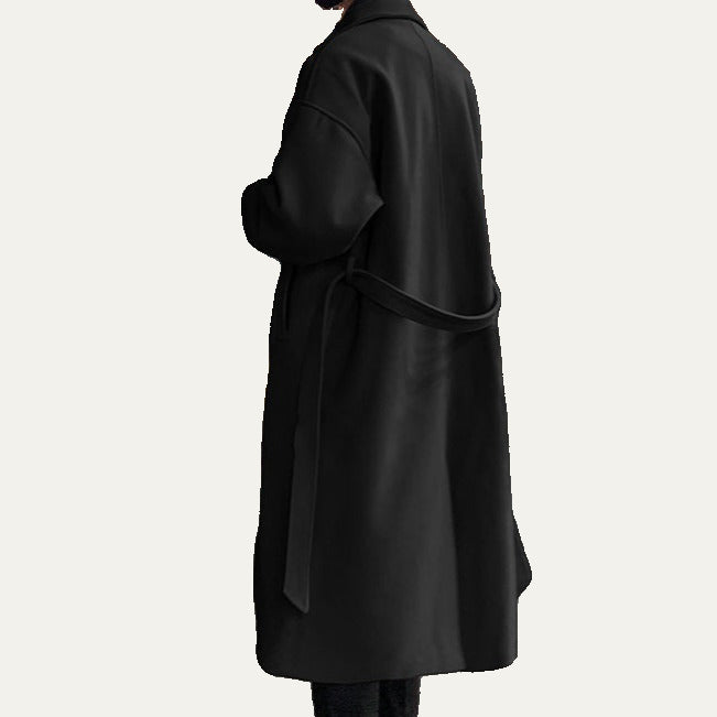 VogeLuxe | Manteau long trench pour homme 1