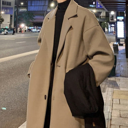 VogeLuxe | Manteau long trench pour homme 2