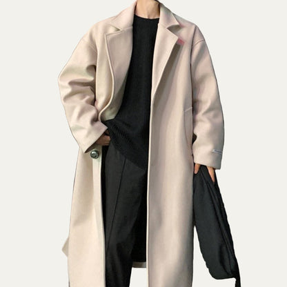 VogeLuxe | Manteau long trench pour homme 5