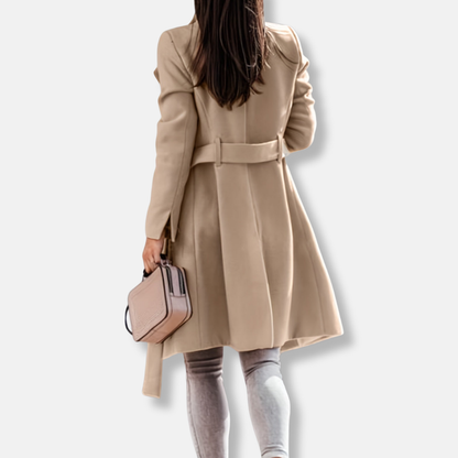VogeLuxe | Manteau mi-long élégant pour femme 2
