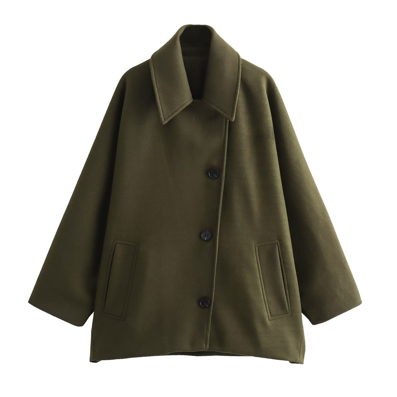 VogeLuxe | Manteau oversize à la coupe carrée pour femme 1