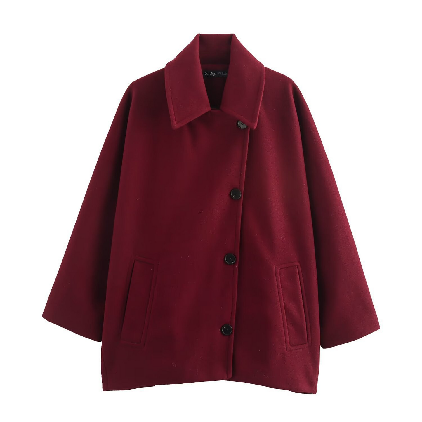 VogeLuxe | Manteau oversize à la coupe carrée pour femme 2