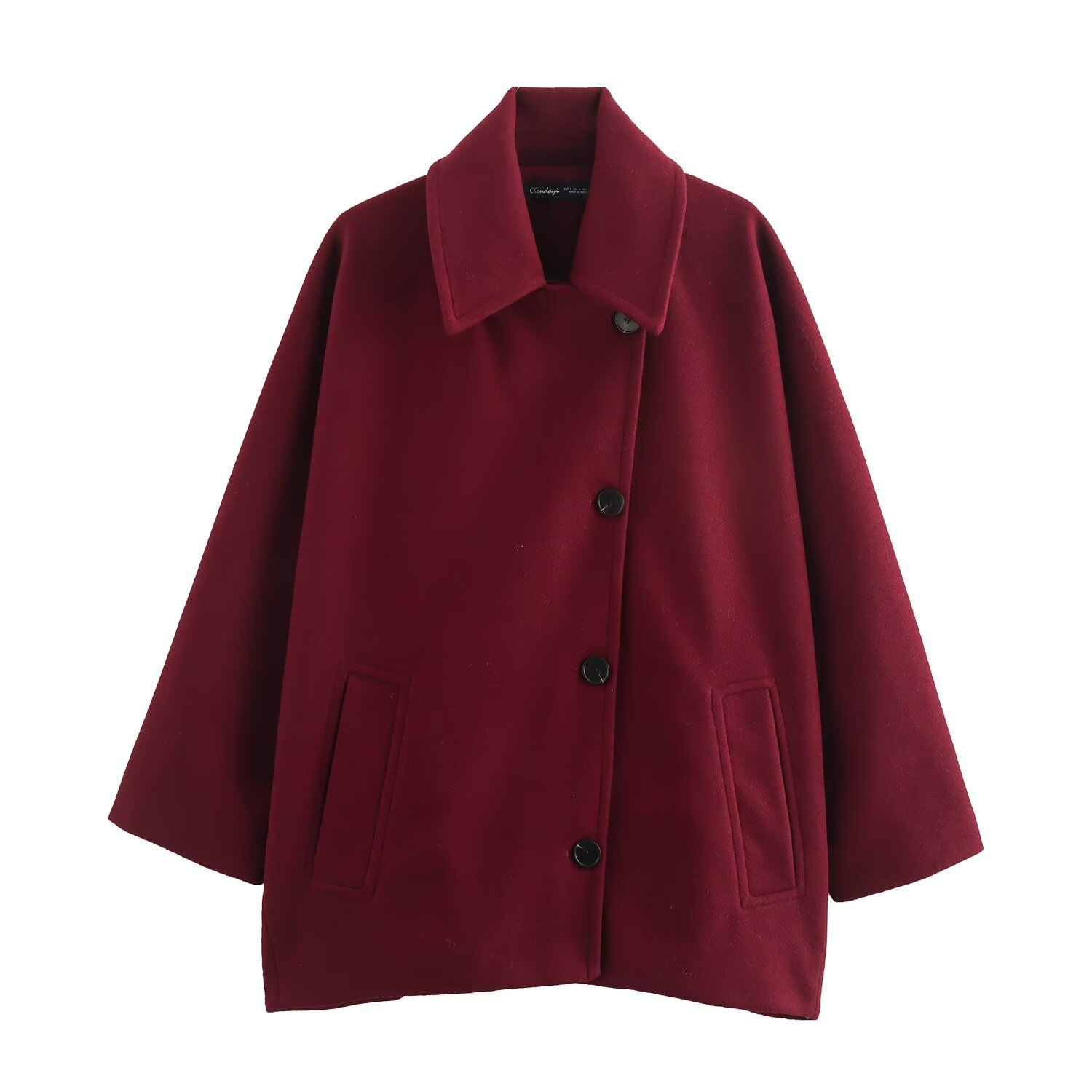 VogeLuxe | Manteau oversize à la coupe carrée pour femme 2