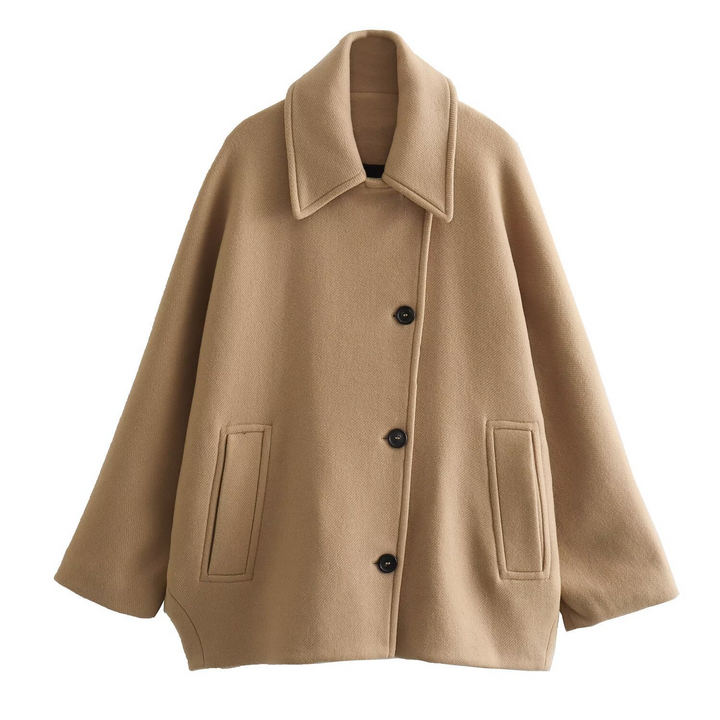 Manteau oversize à la coupe carrée - vue 5