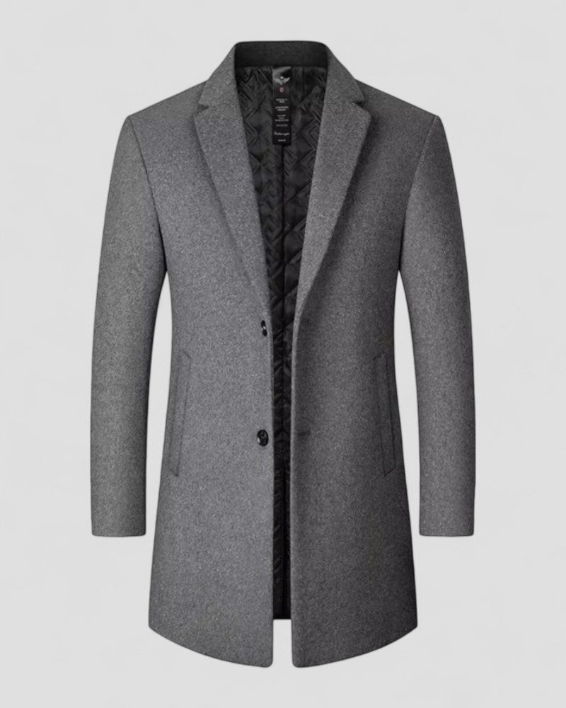 VogeLuxe | Manteau sur mesure matelassé pour homme, coupe slim 1