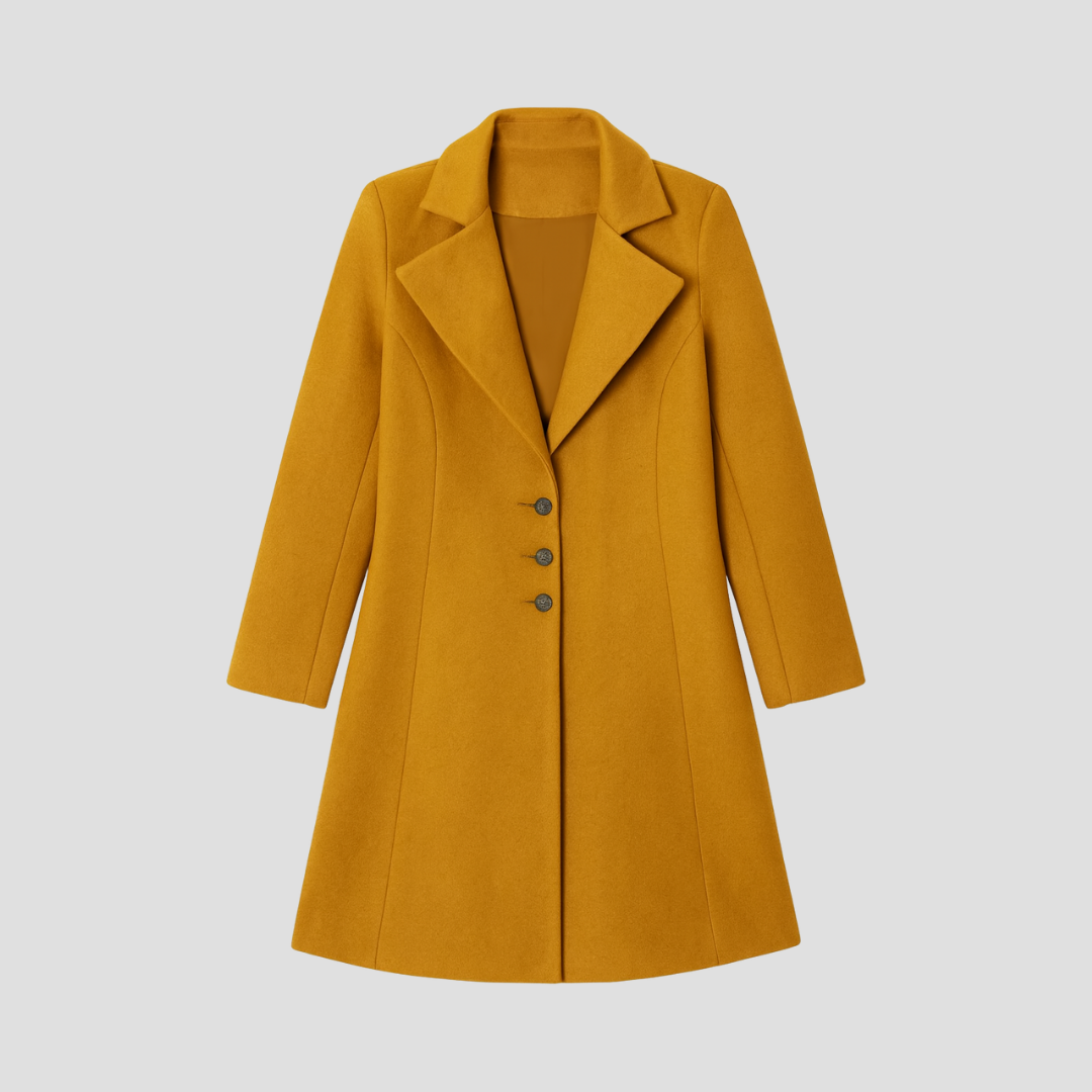 VogeLuxe | Manteau trapèze élégant pour femme 1