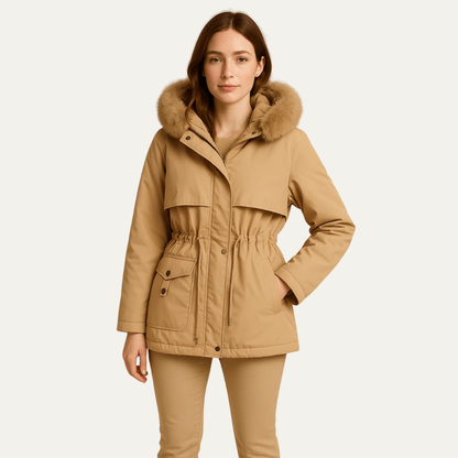 Doudoune à capuche féminine et tendance - PanierRoyale