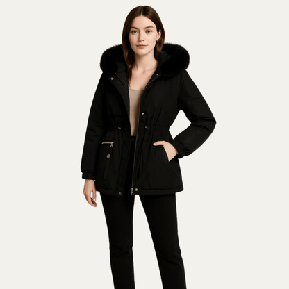 VogeLuxe | Parka à capuche élégante pour femme 1