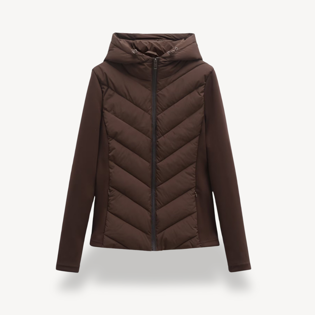 Doudoune Femme Hiver à Capuche Élégante - PanierRoyale