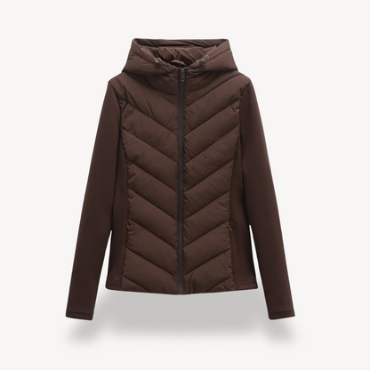 Doudoune Femme Hiver à Capuche Élégante - PanierRoyale
