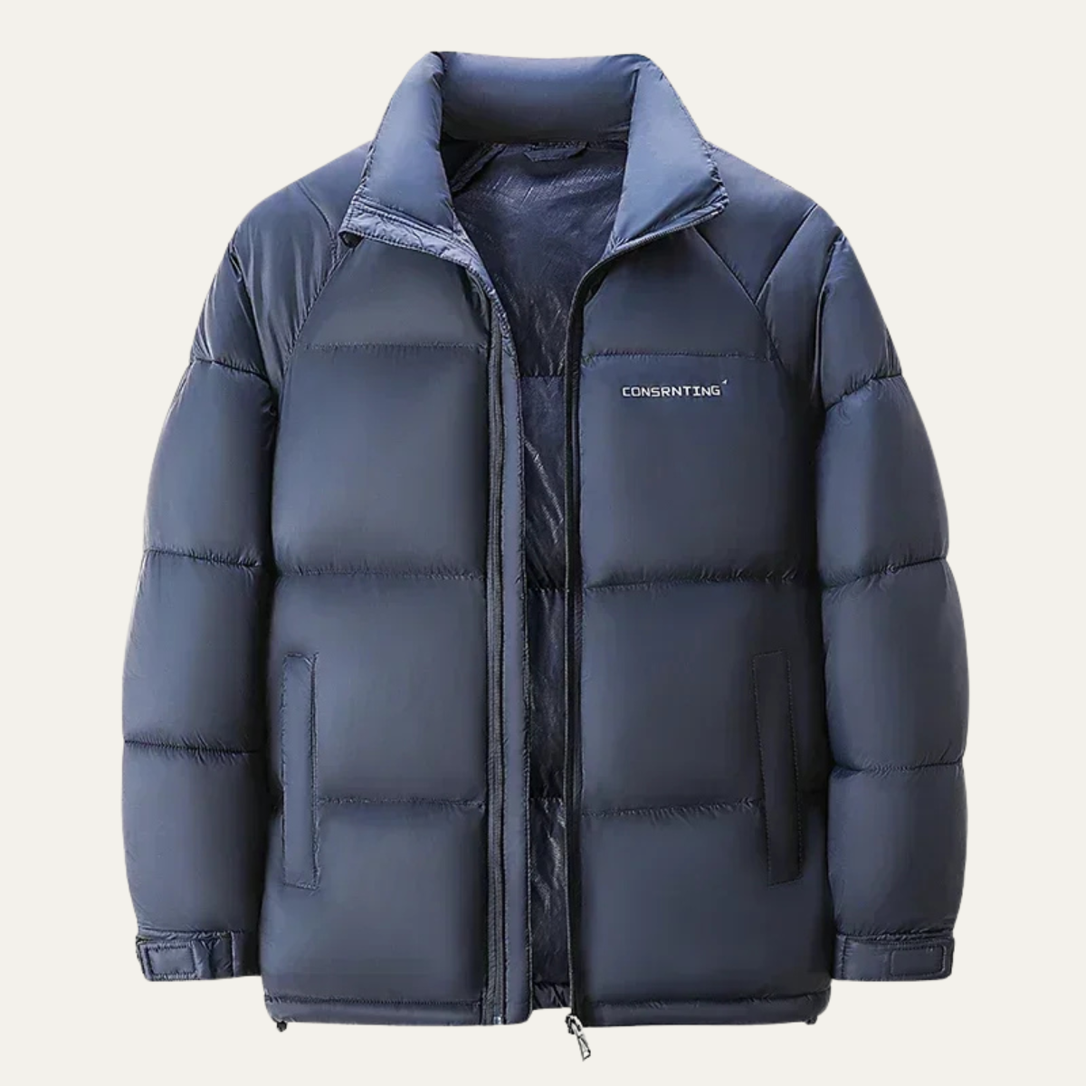 VogeLuxe | Parka d'hiver chaude à col montant classique pour homme 3
