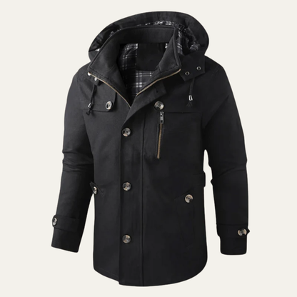 VogeLuxe | Parka d'hiver courte utilitaire pour homme 2