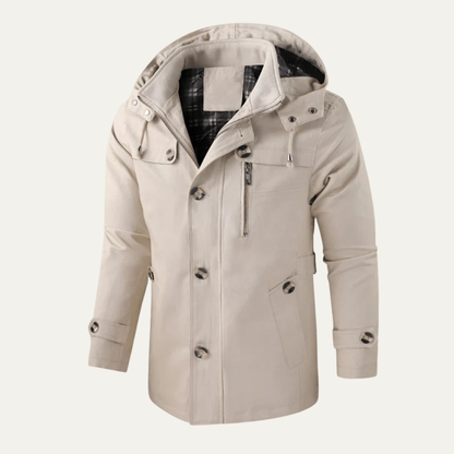 VogeLuxe | Parka d'hiver courte utilitaire pour homme 3
