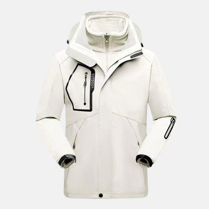 Doudoune Hiver Femme 3 en 1 Imperméable - PanierRoyale