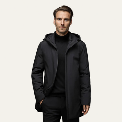 VogeLuxe | Parka d'hiver pour homme avec capuche intégrée 1