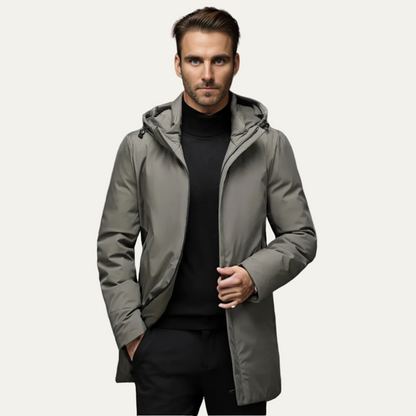 VogeLuxe | Parka d'hiver pour homme avec capuche intégrée 4