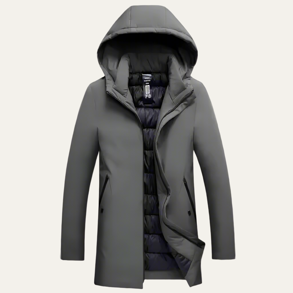 VogeLuxe | Parka d'hiver pour homme avec capuche intégrée 6