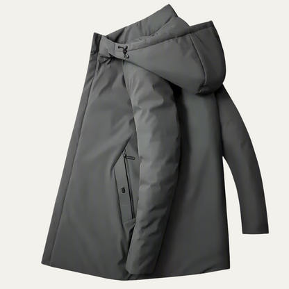 VogeLuxe | Parka d'hiver pour homme avec capuche intégrée 8