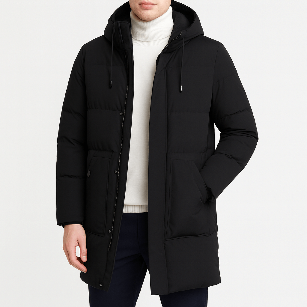 VogeLuxe | Parka longue isolante pour homme 0