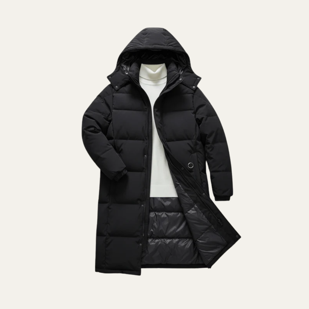 VogeLuxe | Parka matelassée extra-longue pour homme 5