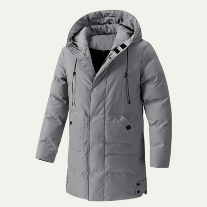 Parka homme longue et chaud matelassée hiver - PanierRoyale