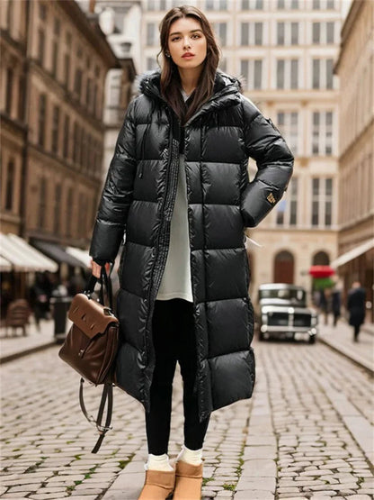 VogeLuxe | Parka maxi matelassée oversize pour femme 3