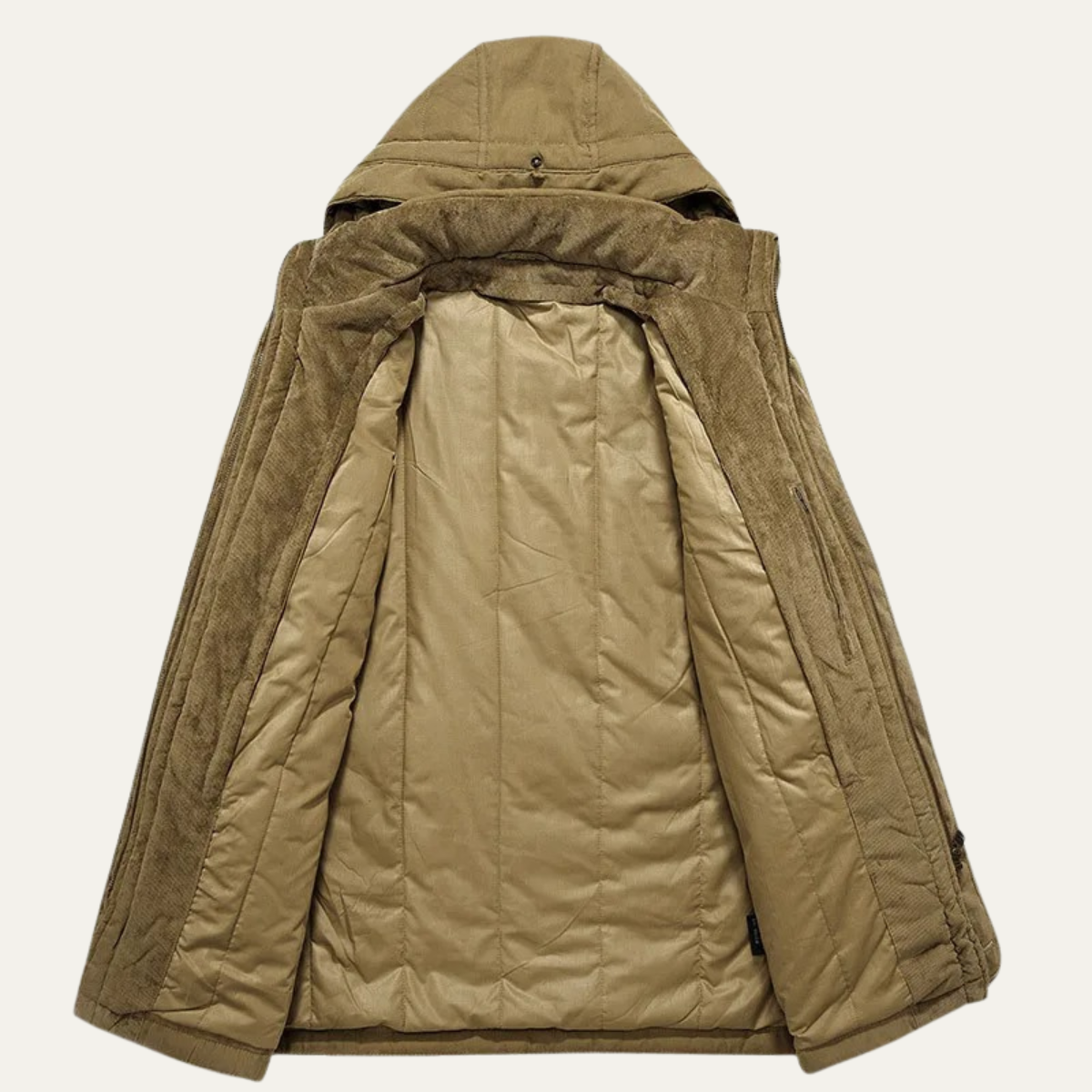 VogeLuxe | Parka robuste doublée en polaire pour homme 1