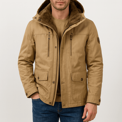 Doudoune Homme à Capuche Imperméable - PanierRoyale