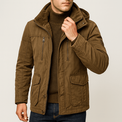 Doudoune Homme à Capuche Imperméable