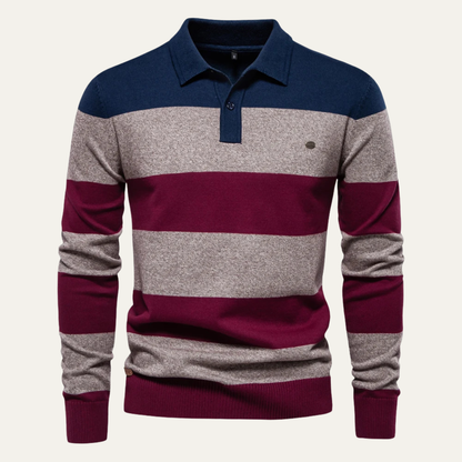 Polo Homme Maille Colorée Décontracté - PanierRoyale
