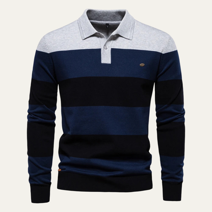 Polo Homme Maille Colorée Décontracté