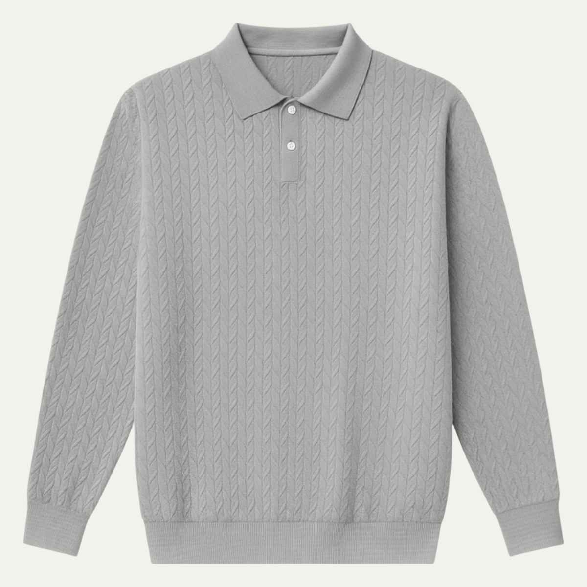 VogeLuxe | Polo en maille texturée pour homme 1