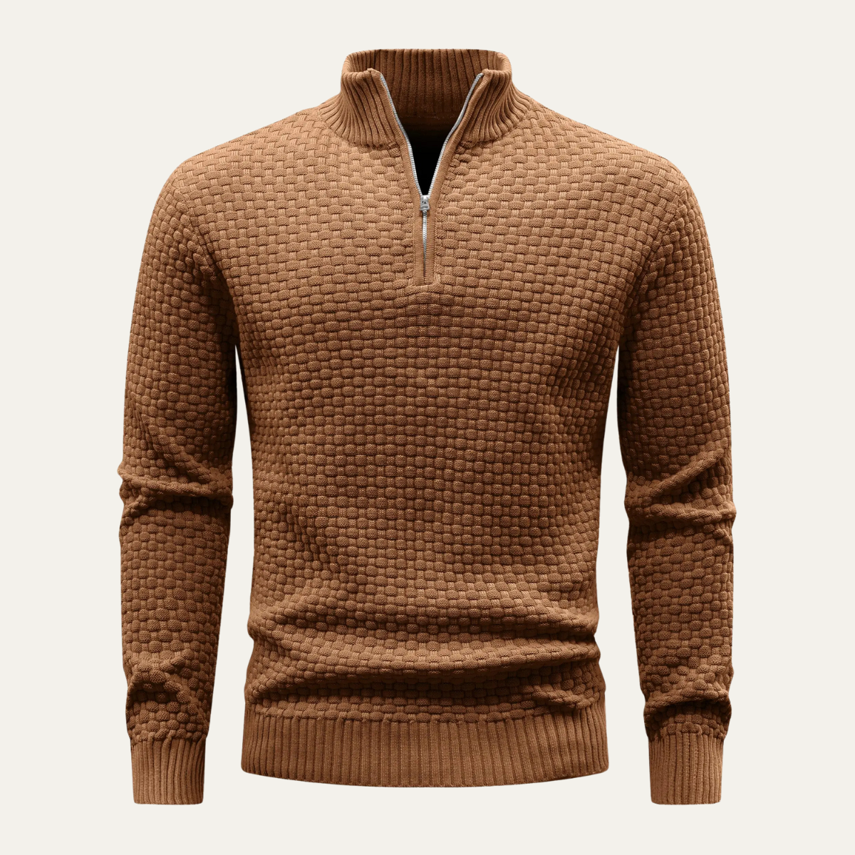 VogeLuxe | Pull-over à col zippé pour homme 0