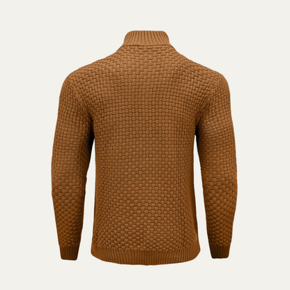 VogeLuxe | Pull-over à col zippé pour homme 2