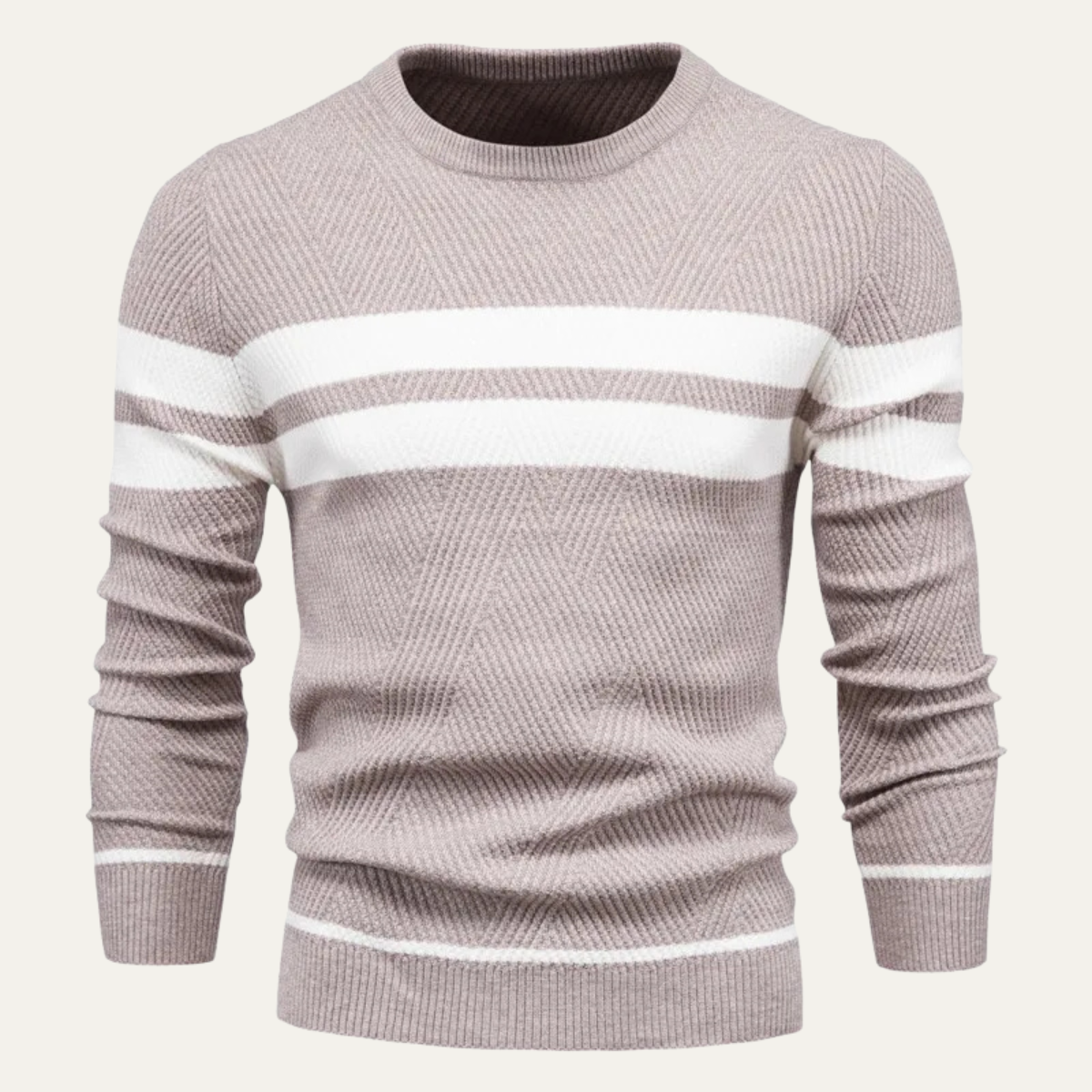Pull en maille léger et décontracté pour homme